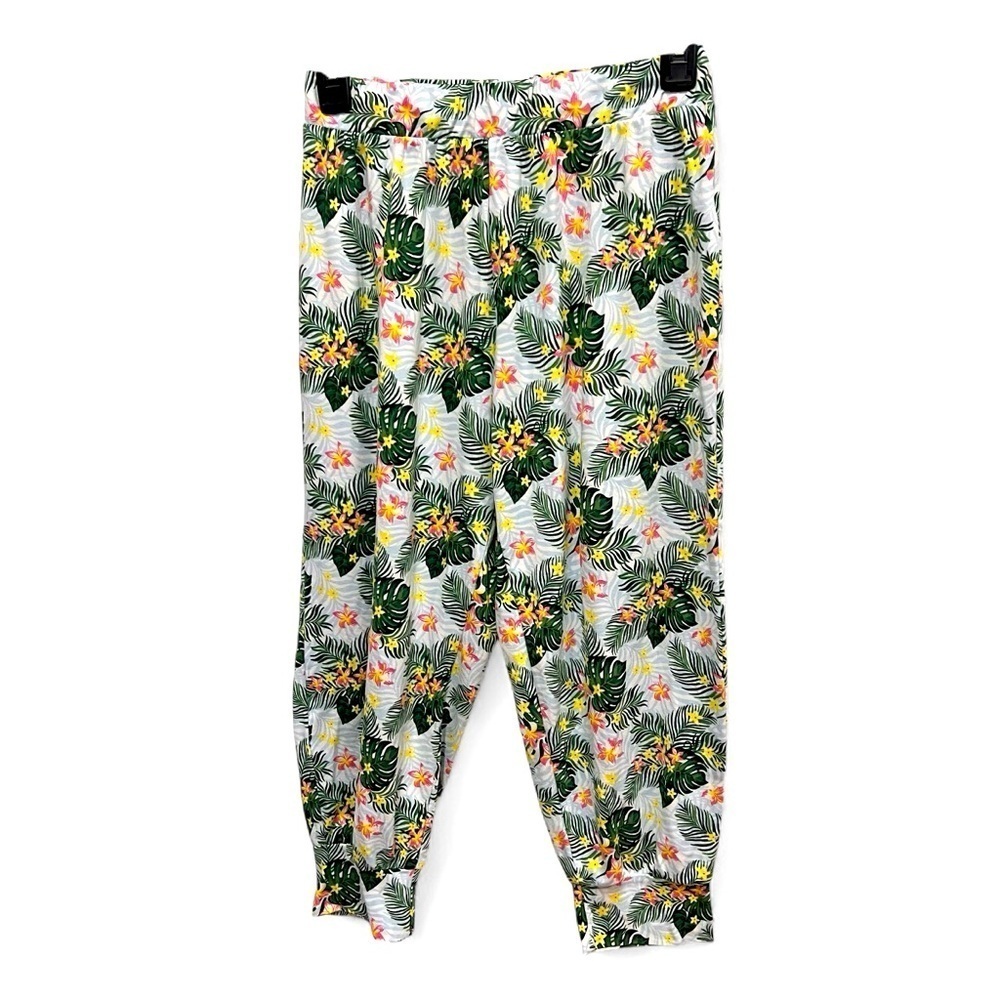 Tommy Bahama Sleepwear Womens Pajama Floral Jogger Pants Size Small